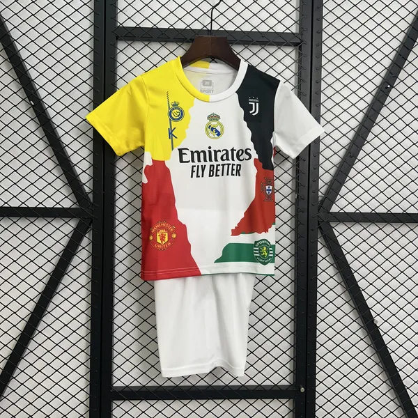 Kit Criança Cristiano Ronaldo Commemorative Edition 2025/26 - Vista 2