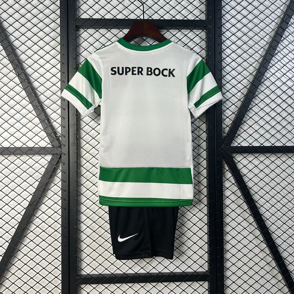 Kit Criança Sporting Principal 2025/26 - Vista 4