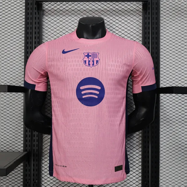 Camisola Barcelona Jogador Rosa 2025/26