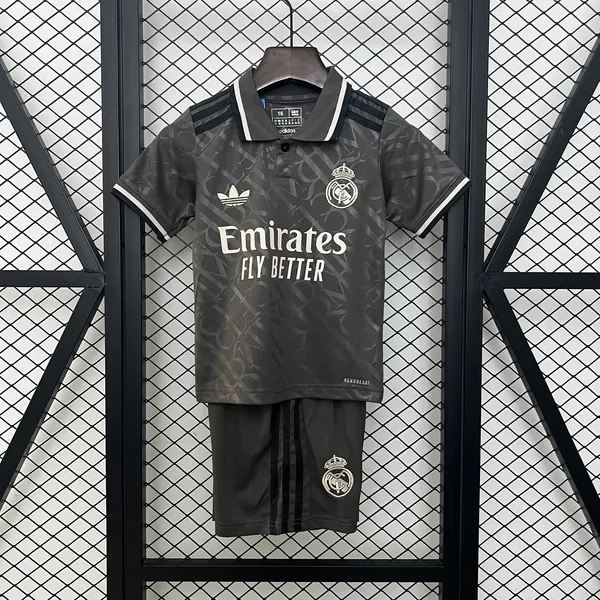 Kit Criança Real Madrid 2024/25 Terceira
