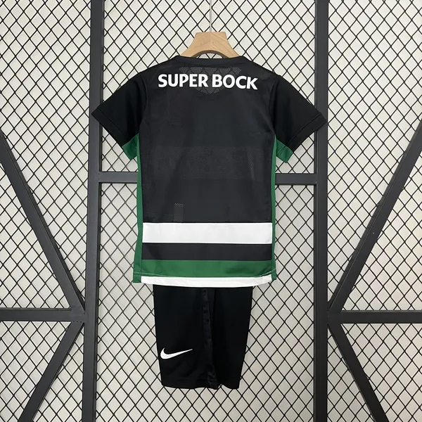 Kit Criança Sporting Principal 2024/25 - Vista 2