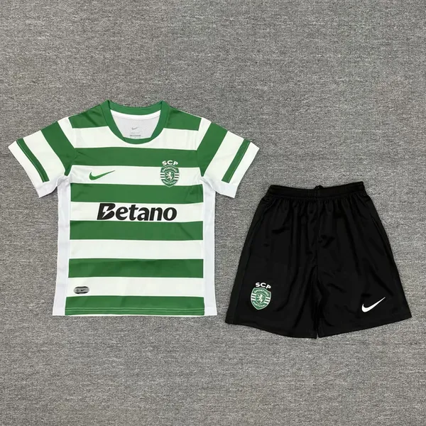 Kit Criança Sporting Principal 2025/26