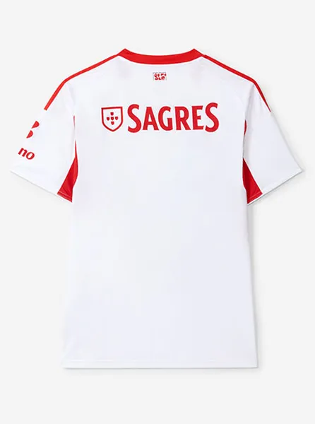 Camisola Alternativa Branca SL Benfica 2025/26 - Vista 4