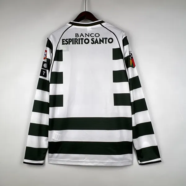 Camisola Retro Sporting 01/03 Manga comprida - Vista 2