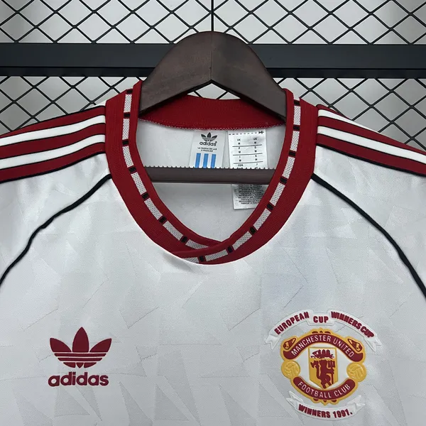 Camisola Alternativa 91 do Manchester United - Vista 3