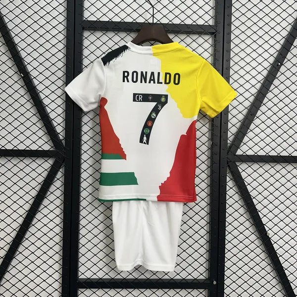 Kit Criança Cristiano Ronaldo Commemorative Edition 2025/26